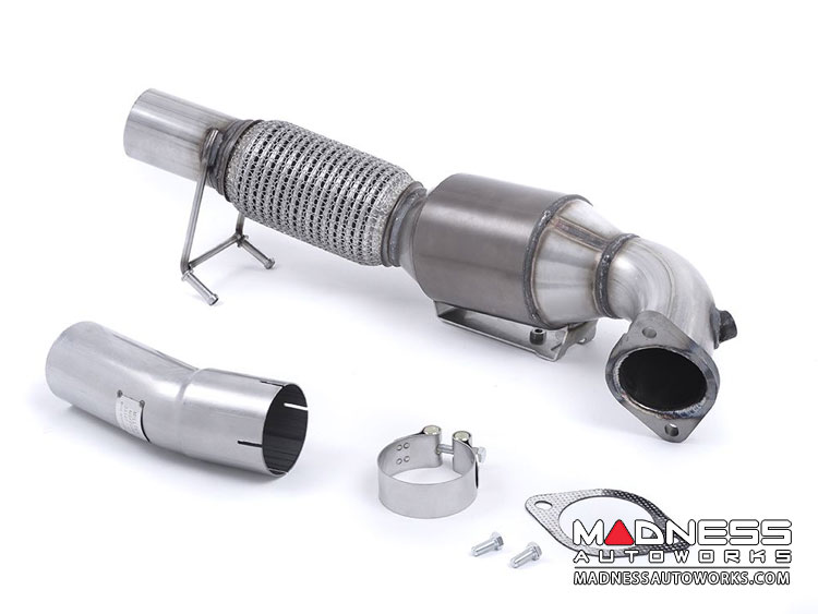 Ford Focus RS MK3 2.3L Large Bore Downpipe with Hi-Flow Sports Cat - Milltek